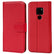 Huawei Mate 20 Klapphülle in Rot mit Kartenfächern und Schutz