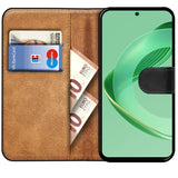 Huawei Nova 12 SE Klapphülle in Schwarz mit Kartenfächern und Schutz