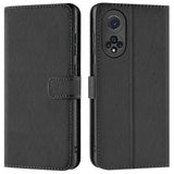 Huawei Nova 9 / Honor 50 Klapphülle in Schwarz mit Kartenfächern und Schutz
