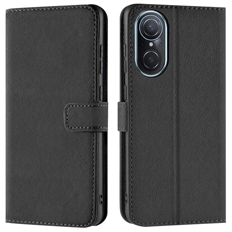 Huawei Nova 9 SE Klapphülle in Schwarz mit Kartenfächern und Schutz