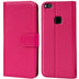 Huawei P10 Lite Klapphülle in Pink mit Kartenfächern und Schutz