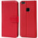 Huawei P10 Lite Klapphülle in Rot mit Kartenfächern und Schutz