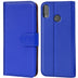 Huawei P20 Lite Klapphülle in Blau mit Kartenfächern und Schutz