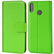 Huawei P20 Lite Klapphülle in Grün mit Kartenfächern und Schutz