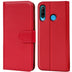 Huawei P30 Lite Klapphülle in Rot mit Kartenfächern und Schutz