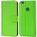 Huawei P8 Lite 2017 Klapphülle in Grün mit Kartenfächern und Schutz