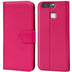 Huawei P9 Klapphülle in Pink mit Kartenfächern und Schutz