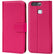 Huawei P9 Klapphülle in Pink mit Kartenfächern und Schutz