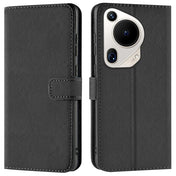 Huawei Pura 70 Ultra Klapphülle in Schwarz mit Kartenfächern und Schutz