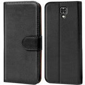 LG X Screen Klapphülle in Schwarz mit Kartenfächern und Schutz