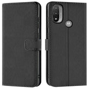 Motorola E20 / 30 / 40 Klapphülle in Schwarz mit Kartenfächern und Schutz
