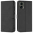 Motorola Edge 30 Neo Klapphülle in Schwarz mit Kartenfächern und Schutz