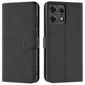 Motorola Edge 50 Pro Klapphülle in Schwarz mit Kartenfächern und Schutz