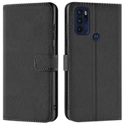 Motorola Moto G60s Klapphülle in Schwarz mit Kartenfächern und Schutz