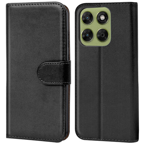 Motorola Moto G67 / G77 - Klapphülle mit Kartenfächern Schwarz