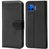 Motorola Moto G 5G Plus Klapphülle in Schwarz mit Kartenfächern und Schutz