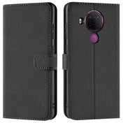 Nokia 5.4 Klapphülle in Schwarz mit Kartenfächern und Schutz