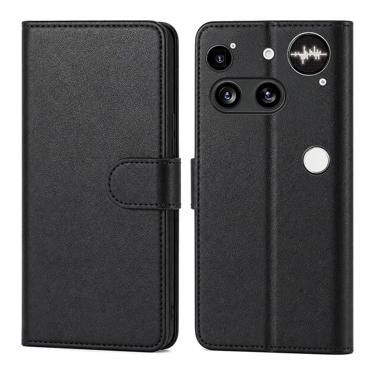 Nothing Phone 3 - Klapphülle mit Kartenfächern Schwarz