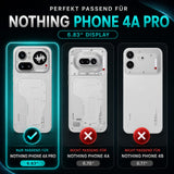 Nothing Phone 4a Pro - Klapphülle mit Kartenfächern Schwarz