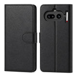 Nothing Phone 4a - Klapphülle mit Kartenfächern Schwarz
