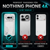 Nothing Phone 4a - Klapphülle mit Kartenfächern Schwarz