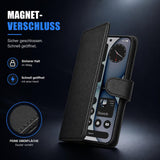 Nothing Phone 4a - Klapphülle mit Kartenfächern Schwarz
