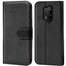 OnePlus 8 Pro Klapphülle in Schwarz mit Kartenfächern und Schutz