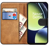 OnePlus Nord CE 3 Lite 5G Klapphülle in Schwarz mit Kartenfächern und Schutz