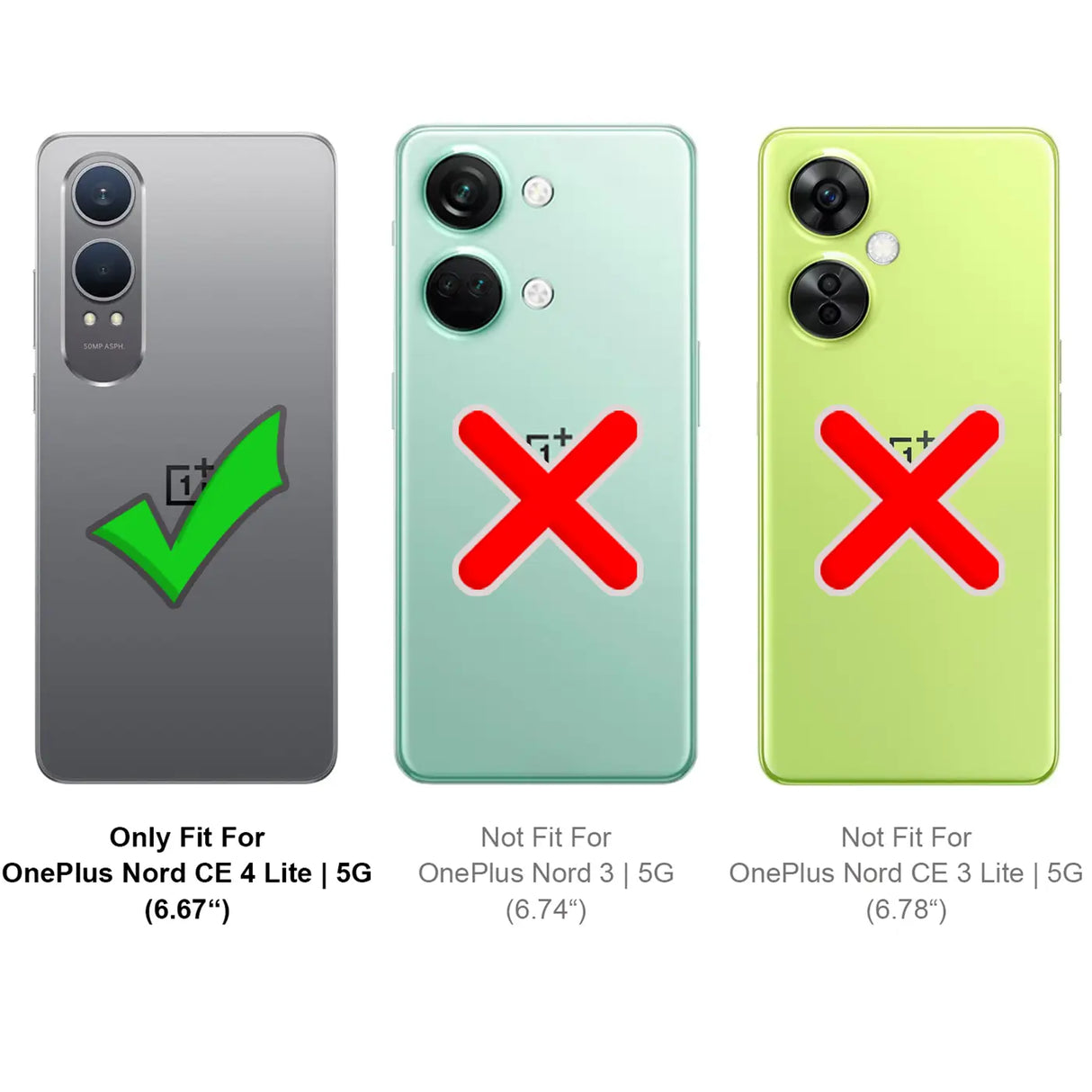 OnePlus Nord CE4 Lite 5G Klapphülle in Schwarz mit Kartenfächern und Schutz