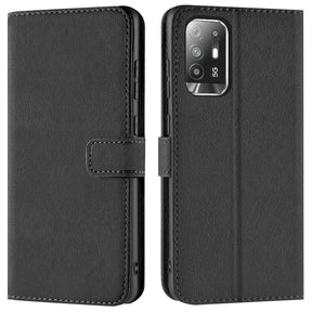 iPhone 11 Pro Max Klapphülle in Schwarz mit Kartenfächern und Schutz