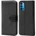 Oppo Reno 4 Klapphülle in Schwarz mit Kartenfächern und Schutz