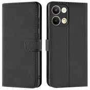 Oppo Reno 9 / 9 Pro Klapphülle in Schwarz mit Kartenfächern und Schutz