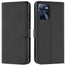 Realme C35 Klapphülle in Schwarz mit Kartenfächern und Schutz