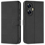 Realme C55 Klapphülle in Schwarz mit Kartenfächern und Schutz