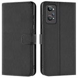 Realme GT Neo 2 / GT2 / Neo 3T Klapphülle in Schwarz mit Kartenfächern und Schutz