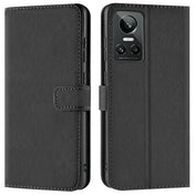 Realme GT Neo 3 Klapphülle in Schwarz mit Kartenfächern und Schutz