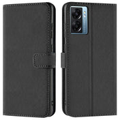 Realme Narzo 50 5G Klapphülle in Schwarz mit Kartenfächern und Schutz