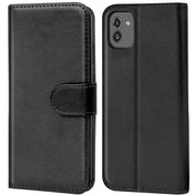 Samsung Galaxy A03 Klapphülle in Schwarz mit Kartenfächern und Schutz