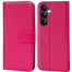 Samsung Galaxy A05s Klapphülle in Pink mit Kartenfächern und Schutz