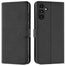 Samsung Galaxy A13 5G / A04s Klapphülle in Schwarz mit Kartenfächern und Schutz