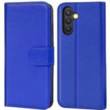 Samsung Galaxy A14 4G / 5G Klapphülle in Blau mit Kartenfächern und Schutz