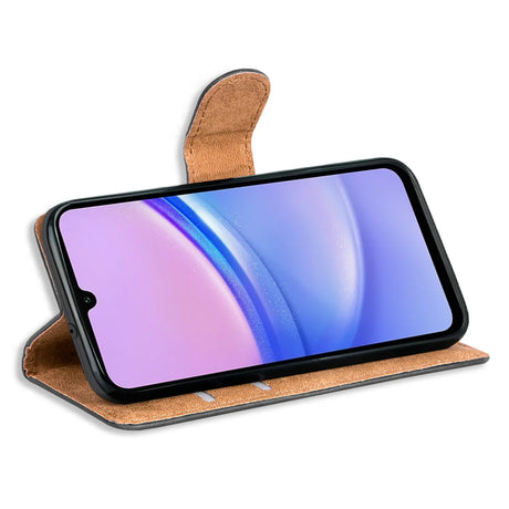 Samsung Galaxy A15 4G / 5G Klapphülle in Schwarz mit Kartenfächern und Schutz