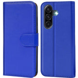 Samsung Galaxy A17 5G Klapphülle in Blau mit Kartenfächern und Schutz