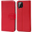 Samsung Galaxy A22 4G / M32 / M22 Klapphülle in Rot mit Kartenfächern und Schutz
