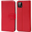 Samsung Galaxy A22 5G Klapphülle in Rot mit Kartenfächern und Schutz