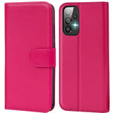 Samsung Galaxy A23 5G Klapphülle in Pink mit Kartenfächern und Schutz