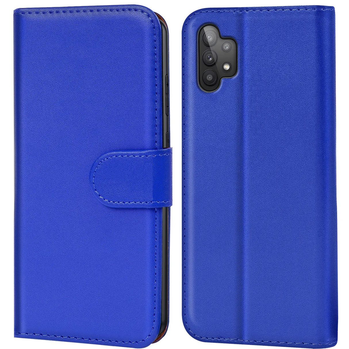 Samsung Galaxy A32 5G Klapphülle in Blau mit Kartenfächern und Schutz