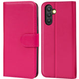 Samsung Galaxy A34 5G Klapphülle in Pink mit Kartenfächern und Schutz