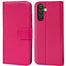 Samsung Galaxy A34 5G Klapphülle in Pink mit Kartenfächern und Schutz
