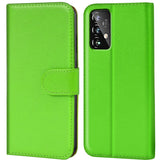 Samsung Galaxy A53 5G Klapphülle in Grün mit Kartenfächern und Schutz